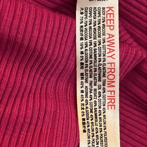 NWT Anthropologie Fuchsia Robe - Picture 5 of 5